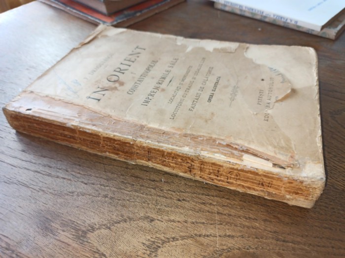 F. Dragulescu- In Orient, Constantinopolul si imprejurimile sale, 1899, EDITATA LA PITESTI
