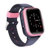 Ceas Smartwatch Pentru Copii Wonlex KT15, cu Functie Telefon, Apel video, Localizare GPS, Camera, Pedometru, SOS, IP54, 4G Roz, Cartela SIM Cadou