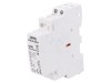 Contactor modular Zamel 2-polar 25A 24V DC, STM-25-20/24V, Montare Sina DIN