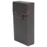 Husa din piele neagra pentru pachet de tigari P25 Breckner