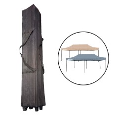 Grădină gazebo sac cu roți 3x6 m negru