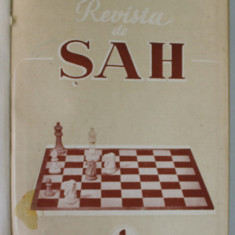 REVISTA DE SAH , ORGAN AL FEDERATIEI ROMANE DE SAH , COLEGAT DE 24 NUMERE SUCCESIVE , IANUARIE 1959 - DECEMBRIE 1960