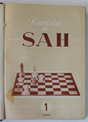 REVISTA DE SAH , ORGAN AL FEDERATIEI ROMANE DE SAH , COLEGAT DE 24 NUMERE SUCCESIVE , IANUARIE 1959 - DECEMBRIE 1960 foto