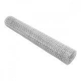 Plasa de gard impletita galvanizata 20m x 150cm, ochi 40mm, fir 0.9mm pentru imprejmuirea terenurilor si gradinilor