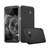 Cumpara ieftin Husa 360 Full Cover Plastic Negru Samsung Galaxy S8 Plus, Rezistenta Socuri