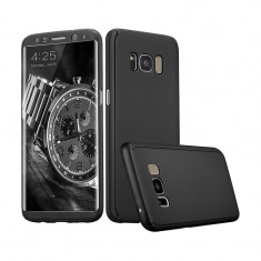 Husa Aisi Samsung S8 Plus Full Cover 360 plastic - Negru