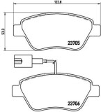 BREMBO P 23 141 PRIME LINE set placute frana,frana disc