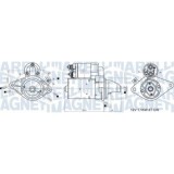 Electromotor Citroen C1 (Pm Pn) 06.05-09.14; Peugeot 107 (Pm Pn) 06.05-05.14; Toyota Aygo ( B1) 02.05-05.14, Aygo ( B4) 05.14-, MAGNETI MARELLI