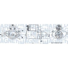 Electromotor Citroen C1 (Pm Pn) 06.05-09.14; Peugeot 107 (Pm Pn) 06.05-05.14; Toyota Aygo ( B1) 02.05-05.14, Aygo ( B4) 05.14-, MAGNETI MARELLI