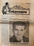 Cumpara ieftin Almanah Catavencu nr. 16 anul 1990, 8 pagini, romana, dimensiune 24x30 cm, stare buna, coperti brosate