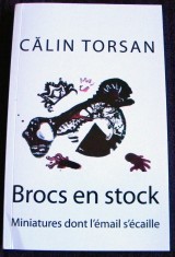 Calin Torsan - Brocs en stock (Ulcele pe uluci), autograf trad, editie franceza