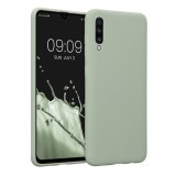 Husa Kwmobile pentru Samsung Galaxy A70, Silicon, Verde, 48427.172