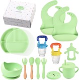 Set diversificare 19 piese pentru bebelusi , EDDA98&reg; din silicon,