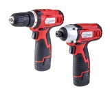 Masina de gaurit/insurubat si Surubelnita cu impact 12 V LI-ION 2x1.5Ah BMC RD-CDIDL01, Raider 030158