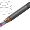 Cablu UNITRONIC&reg; LiYCY 3x2x20AWG PVC gri &icirc;nchis 300V