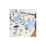 Cumpara ieftin Lenjerie de Pat Bumbac Finet, 1 Persoana , 4 Piese- JOJ307