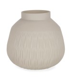 Cumpara ieftin Vaza flori sticla bej Lyder &Oslash;27x25,5h