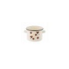 Oala din otel emailat alb, 16cm, 2l, Ladybird, Florina