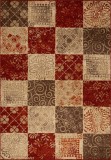 Covor Model Orlando 1602, Rosu/Maroniu, Diverse Dimensiuni - 240x340 cm