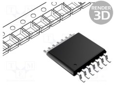 IC digital NAND 4 canale 2 intrări SMD TSSOP14 2&divide;3,6VDC -40&divide;85&deg;C ONSEMI