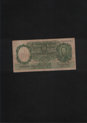 Argentina 50 pesos 1952(69) seria33936638 foto