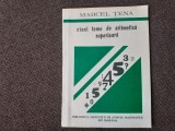 MARCEL TENA CINCI TEME DE ARITMETICA SUPERIOARA 18/4