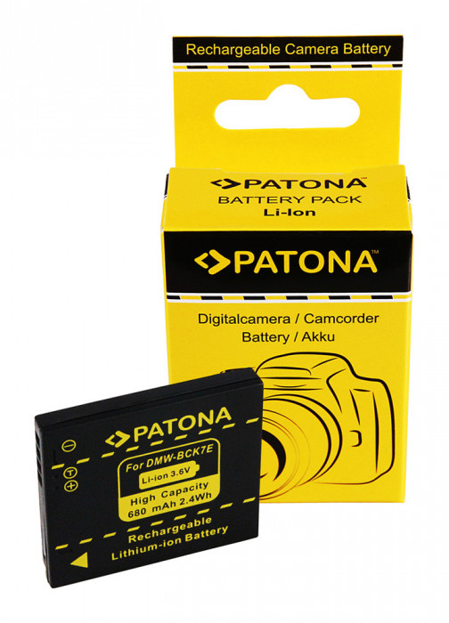 Acumulator tip Panasonic DMW-BCK7 680mAh Patona - 1091