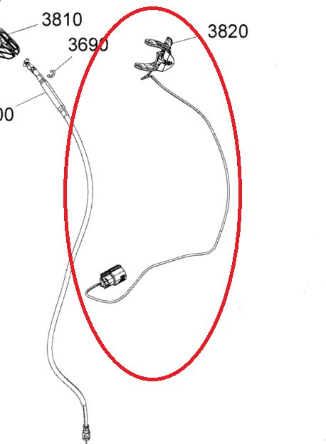Maneta acceleratie Ski-Doo SUMMIT 850 Cod Produs: MX_NEW 512061266SK