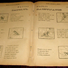 Revista copiilor si tinerimei Nr 20/1921, BD benzi desenate romanesti Iordache