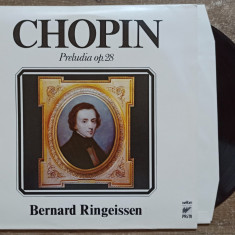 Chopin, Bernard Ringeissen, Preludia op. 28// disc vinil