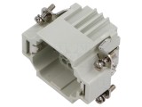 Conector HDC CDD PIN 24, 10A, inserturi de contact tată