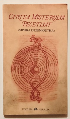 Cartea Misterului Pecetluit, Siphra Dtzenioutha, 2006, Kabbala foto