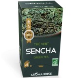 Ceai Verde Sencha Bio Japonez Aromandise 36g (18 pliculete) - Produs Ecologic