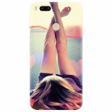 Husa silicon pentru Xiaomi Mi A1, Relax Girl