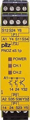 Releu de Siguranță PNOZ e3.1p 24VDC 2 IN 5 OUT foto