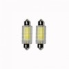 Set 2 x Bec SOFIT 2 COB , 2W cu radiator, 12LED, Universal