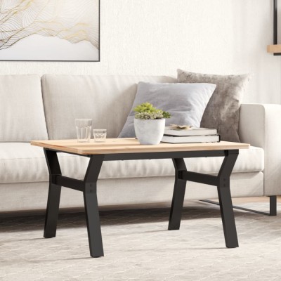 vidaXL Picioare Măsuță de cafea Y-Frame 70x60x43 cm Oţel 357921 foto