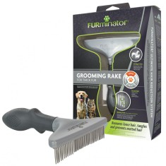 FURminator pieptene tip grebla pentru parul lung 12 cm foto