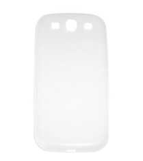 Husa silicon ultraslim semitransparenta pentru Samsung Galaxy S3 i9300 / Galaxy S3 LTE i9305