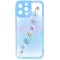 Toc TPU Smiley Chain Apple iPhone 13 Pro Max Blue