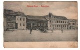 SV * Reghinul Sasesc * CENTRUL * PIATA CENTRALA * 1912 * Mures, Circulata, Printata, Fotografie, Reghin
