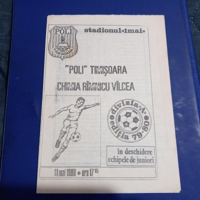 Program Poli Timisoara - Chimia Rm. Vilcea foto