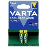 Acumulatori reincarcabili Varta AAA 1000 mAh NiMH, blister 2 buc