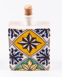 Sticlă pătrată ulei - oțet | losange