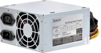 Sursa Spacer ATX 450, 230W for 450 Desktop PC, &amp;bdquo;SPS-ATX-450&amp;rdquo; foto