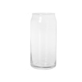 Pahar, cu Capac din Lemn si Pai Reutilizabil, 610 ml, din sticla, 16 x 7.7 cm - ergonomic si usor de manevrat, transparent