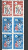 Romania ,an tinerei, bloc de 4 ,nr lista 1121., Nestampilat