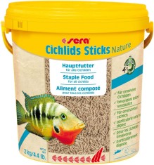 sera Cichlids Sticks Nature 10L / 2kg foto