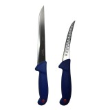 Cumpara ieftin Set profesional de macelarie, dezosat, transat, filetat, 2 cutite, otel carbon
