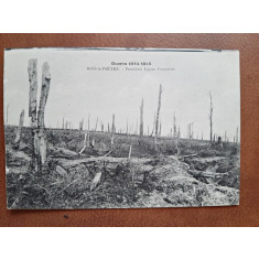 Carte postala, Guerre 1914-1918, Bois le Pretre, premieres lignes francaises, 1920